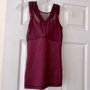 Lululemon tank with built in bra